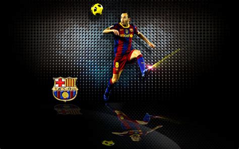 Andres Iniesta Wallpaper Fc Barcelona Wallpaper 22614738 Fanpop