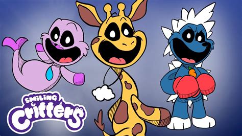 New Fanmade Smiling Critters Characters Poppy Playtime Chapter 3 Youtube