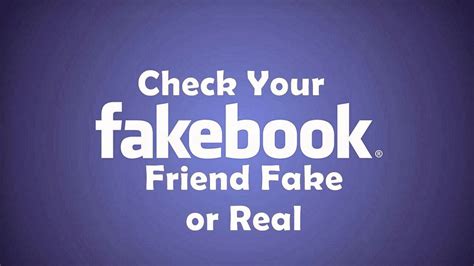 how to identify a fake facebook account easily 6 steps