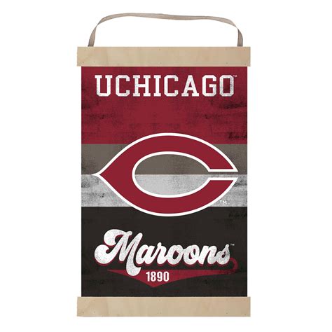 Lids UChicago Maroons Retro Logo Banner Sign | Brazos Mall