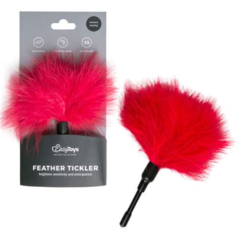 tease and please feather tickler red bondage sex toys