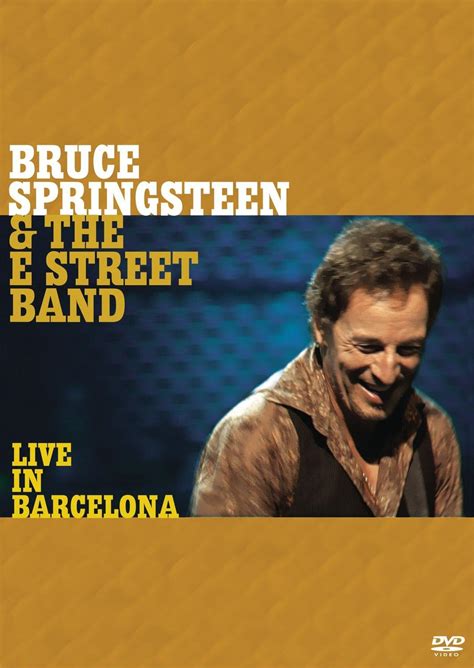 Bruce Springsteen And The E Street Band Live In Barcelona Import Amazon