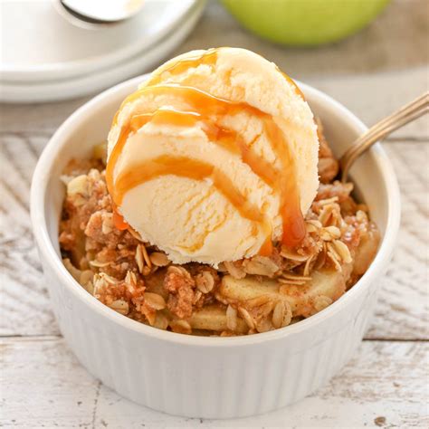 Cinnamon Apple Crisp Live Well Bake Often