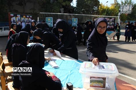 پانا بیست و یکمین دوره انتخابات شورای دانش‌آموزی در تباکان خراسان رضوی