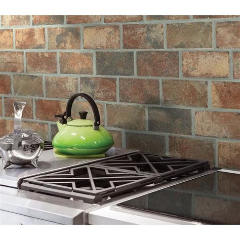 Style Selections Broadmeadow Brick Broadmeadow Brick 4 In X 8 In