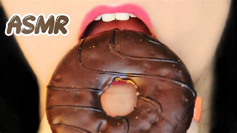 Asmr 먹방 Mukbang Chocolate Donut Eating Sounds Youtube