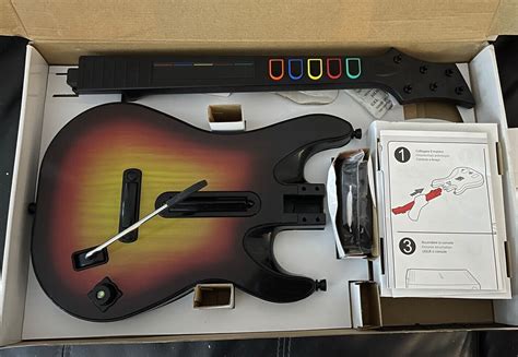 Guitar Hero World Tour Guitar Controller For Microsoft Xbox 360 Original Box Ebay