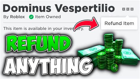 How To Refund Items In Roblox New Method Get Your Robux Back
