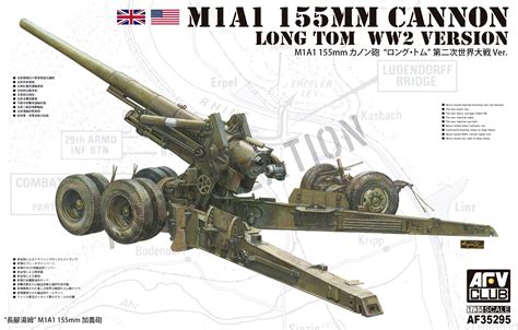 Af35295 M1a1 155mm Cannon Long Tom Ww2 Version Afv Club Aandc