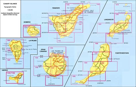 Mapas Das Ilhas Canárias Espanha Enciclopédia Global™