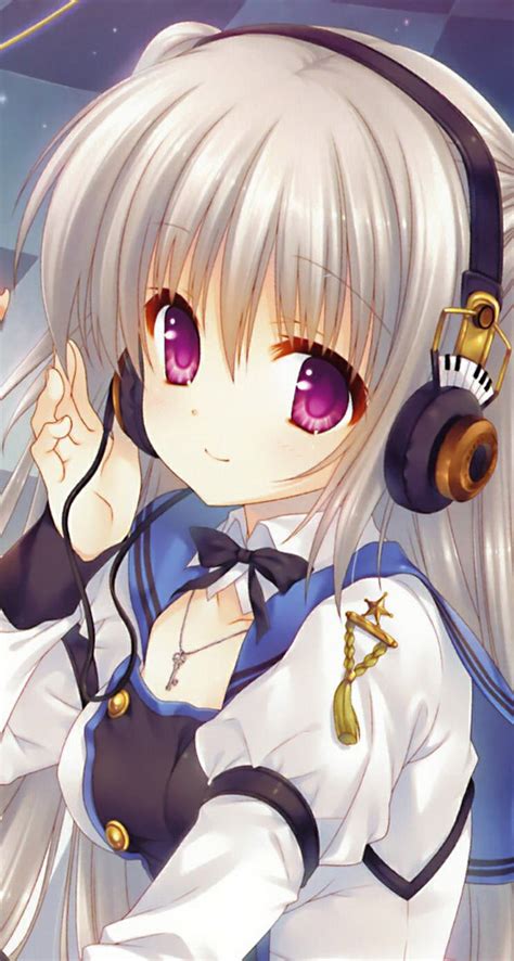 Pin On Anime Girls With Headphones