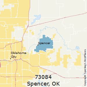 Find oklahoma zip codes by city or lookup which cities belong to a zip code. Best Places to Live in Spencer (zip 73084), Oklahoma