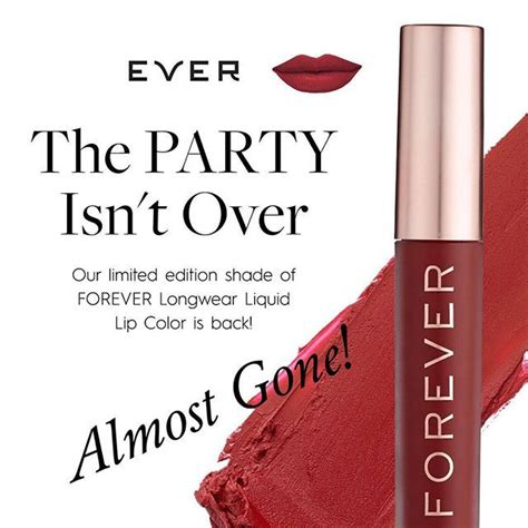 Is Red Lipstick Your Jam Better Hurry To Grab A Limited Edition Forever Longwear Lip Color From