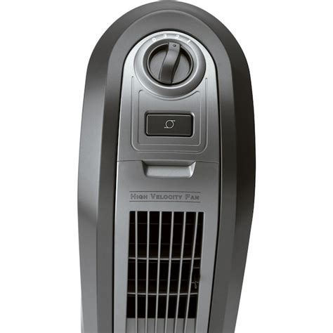 Lasko 30 In 120 Volt 3 Speed Indoor Gray Oscillating Tower Fan In The