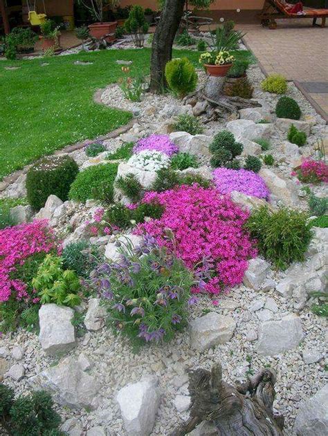 If you have lots of shrubs, bushes, or other greenery, a 3. 50 The Best Rock Garden Landscaping Ideas To Make A ...