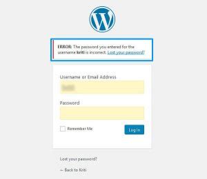 How To Fix Common Wordpress Login Errors Wpallresources