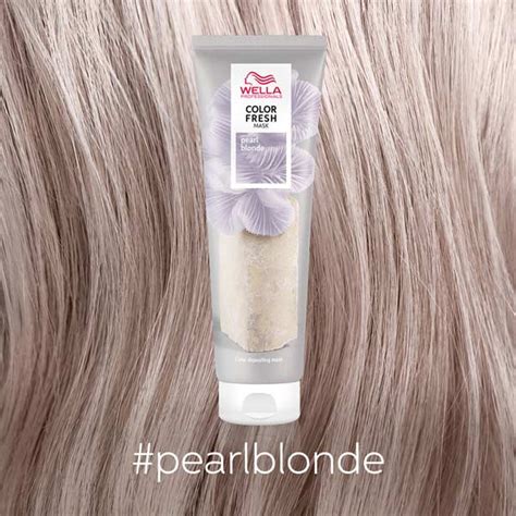 Wella Color Fresh Mask Pearl Blonde The Hair And Beauty Company
