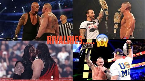 Top 5 Wwe Best Rivalries Of All Time😱😲 Youtube