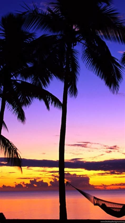 Relaxing Beach 4k Sunset Wallpapers Desktop Background