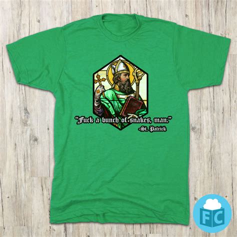 St Patrick Quote St Paddys Day Seasonal Apparel Fluffy Crate