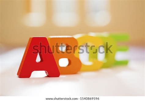 Abc Alphabet Blocks Kids Education Stock Photo 1540869596 Shutterstock