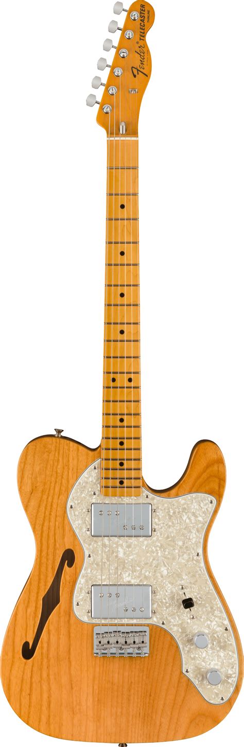 Fender American Vintage Ii 1972 Telecaster Thinline Mp Aged Natural W
