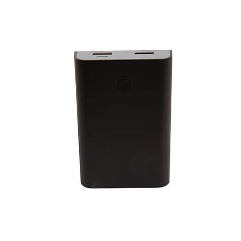 Staples Rechargeable Power Bank 10050 Mah 24 Amp Black At Staples