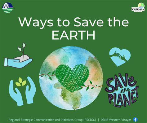 Simple Ways To Save The Earth Save The Planet Infographic