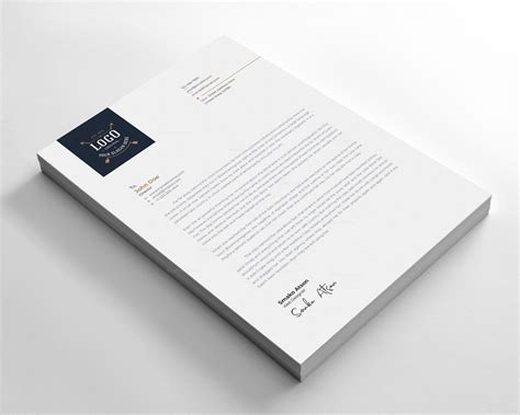 Once you are satisfied with your design save and download for instant access. Luxury Letterhead Design Template ~ Graphic Prime | Graphic Design Templates