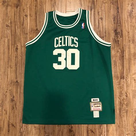 Vintage Vintage Len Bias Boston Celtics Hardwood Classics Nba Jersey