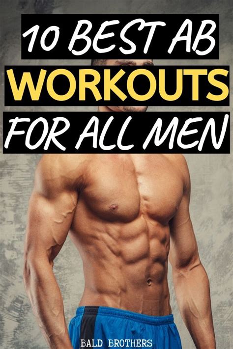 10 Best Ab Workouts From Home For Men The Bald Brothers