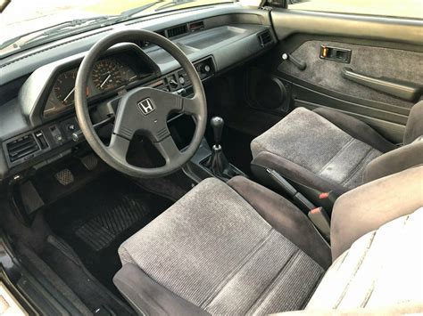 1987 Honda Civic Si Interior Barn Finds