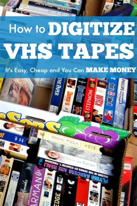 This Is A Quick Run Down Of How To Digitize Vhs Tapes Which Is