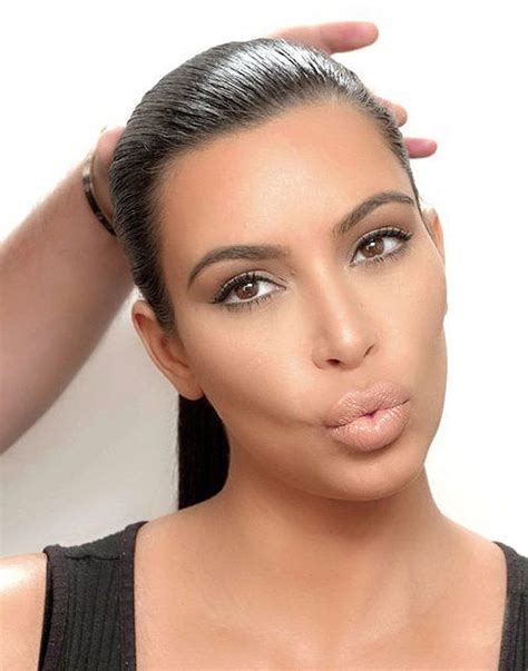 kim kardashian s natural make up tutorial is anything but that on her app ok magazine