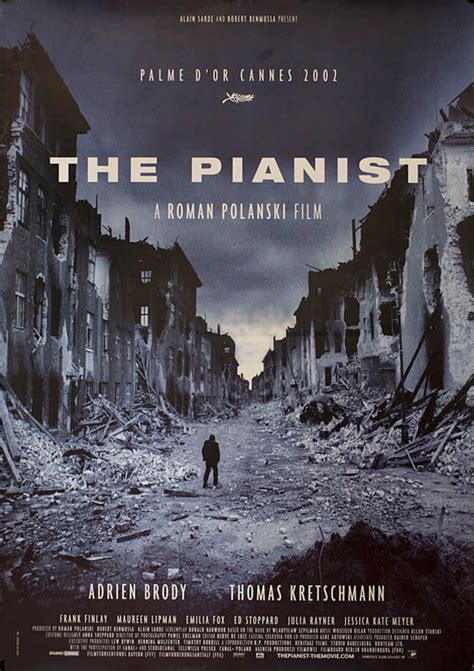 The Pianist Original 2002 Us One Sheet Movie Poster Posteritati