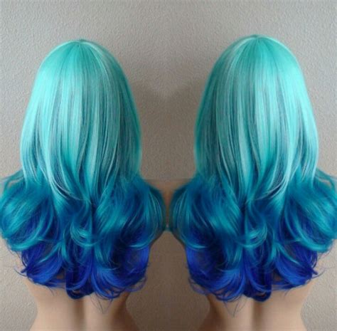 Teal Blue Purple Hair Ideas Musely