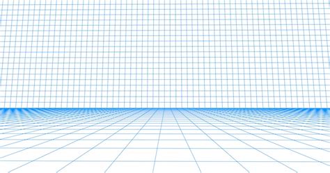 Premium Vector Perspective Grid Floor Tile Detailed Blue Lines On