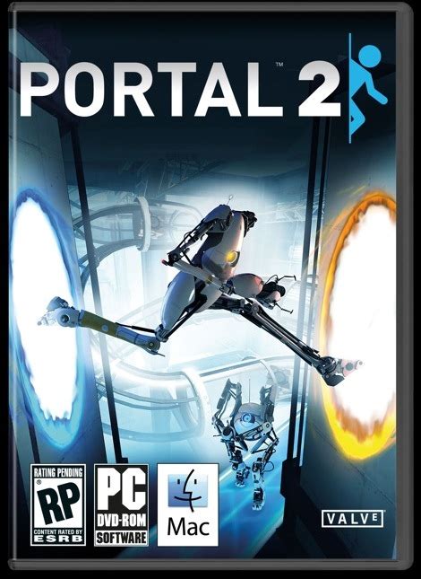 Portal 2 Concept Box Art Shakes The Minimalist Aesthetic Gamerfront