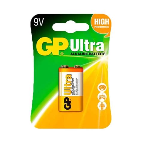 Bateria Gp Ultra Gp1604au Alcalina De 9v Tecnit