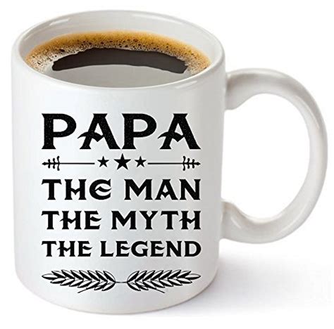 Fathers day gifts.best dad ever 20 oz tumbler.dad gifts from daughter,son,wife.birthday gifts,christmas gifts for new dad,father,husband,men travel mug(black) 4.8 out of 5 stars 294 $24.98 $ 24. Papa Mug - Best Gift For Dad! Father's Coffee Tea 11oz ...