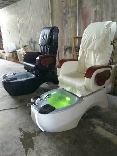 Whirlpool Foot Spa Massage Pedicure Chair With Bowl Alibaba Salon