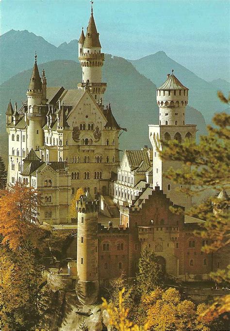 Postcard Diary New Hohenschwangau Castle