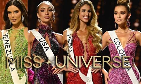 Winners 71st Miss Universe Competition News Press