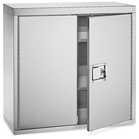 Stainless Steel Wall Mount Cabinet 30 X 12 X 30 H 7591 Uline