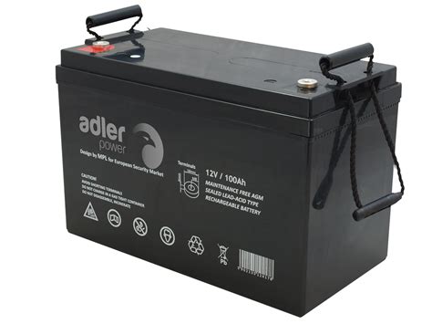 Akumulator Agm 100ah Adler