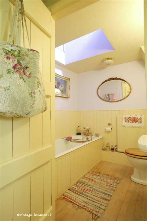 Thus, cottage style interiors are on a rise to make our lives a bit more joyous. English Country Cottage - The bathroom at Pottery Cottage ...