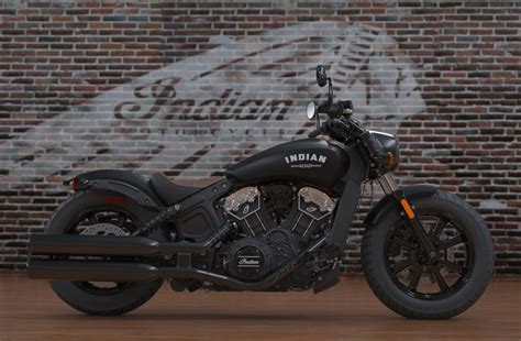 2018 Indian Motorcycle Indian® Scout® Bobber Abs Thunder Black Smoke