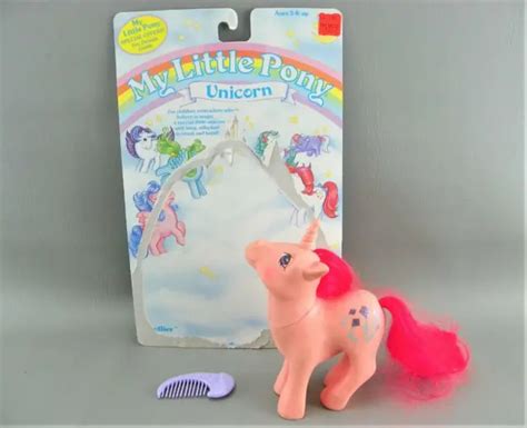 Vintage 1984 My Little Pony G1 Mlp Unicorn Kites Skyflier W Comb