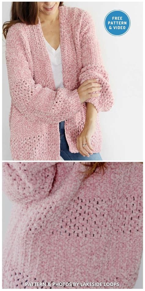 Free Modern Crochet Cardigan Patterns For Women The Yarn Crew