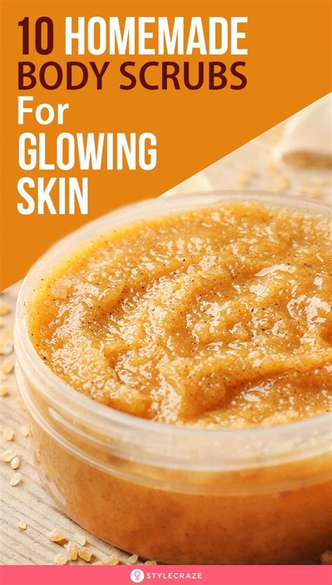 Simple Homemade Body Scrubs For Gorgeous Glowing Skin Baking Soda Body Scrub Body Scrub